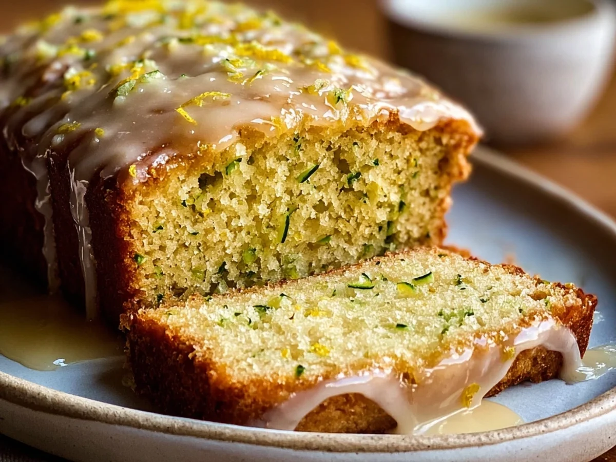 Ultra Moist Lemon Zucchini Bread: A Sunny Loaf - Image 1
