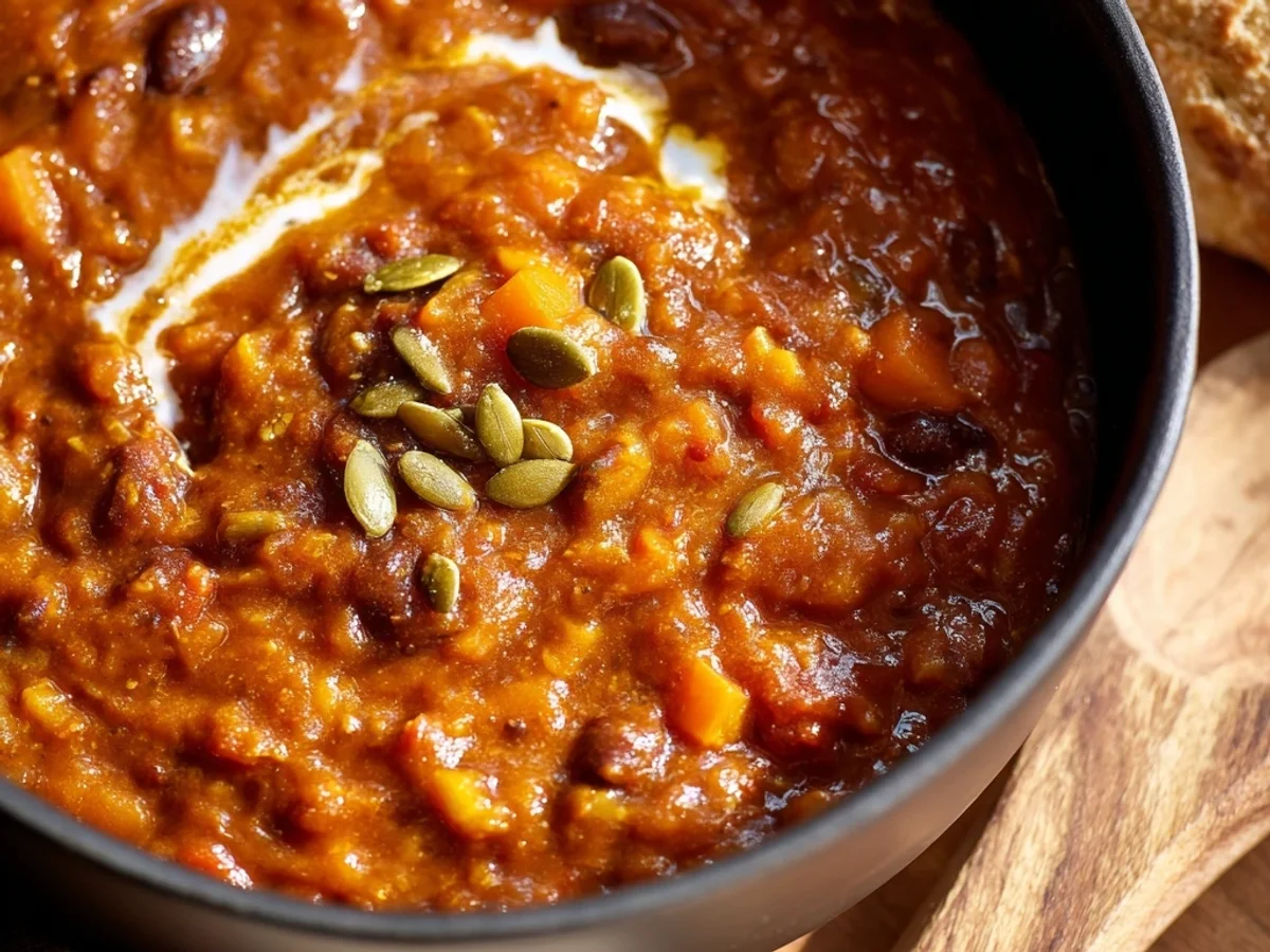 Vegetarian Pumpkin Chili Recipe: Hearty Autumn Comfort - Image 2