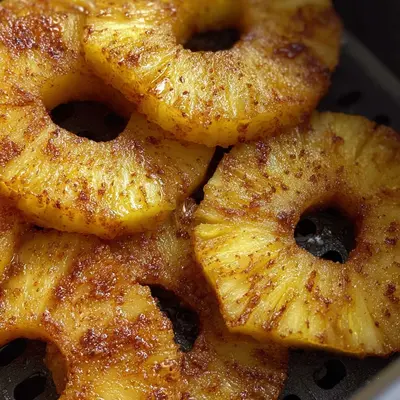 Air Fryer Caramelized Pineapple: Sticky-Sweet Bliss