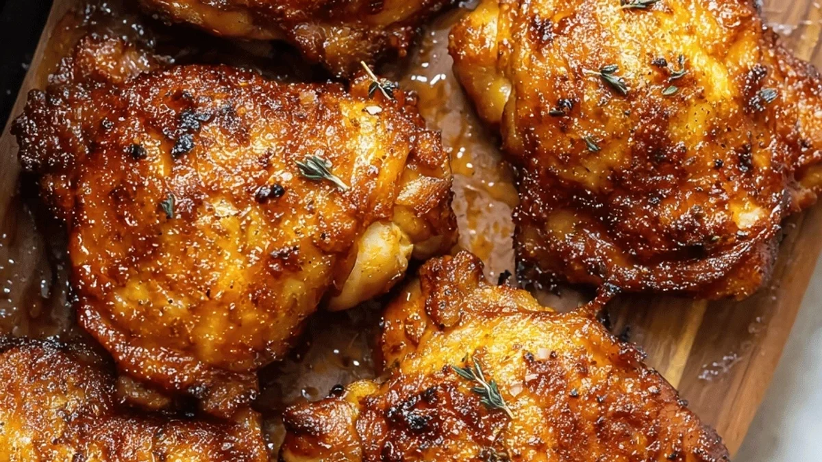Air Fryer Chicken Thighs: Crispy, Juicy, So Easy!