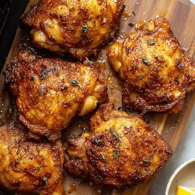 Air Fryer Chicken Thighs: Crispy, Juicy, So Easy!