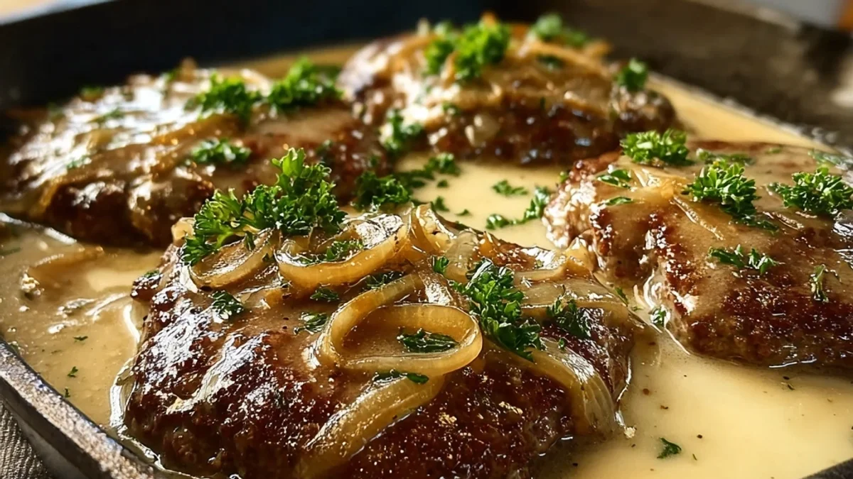 Amish Hamburger Steak Bake: A Hearty Family Favorite