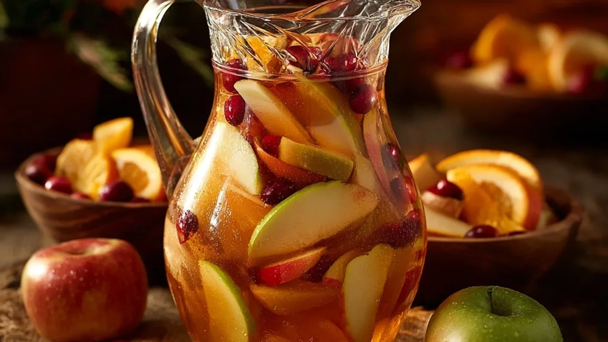 Apple Cider Sangria: My Autumn Gathering Drink