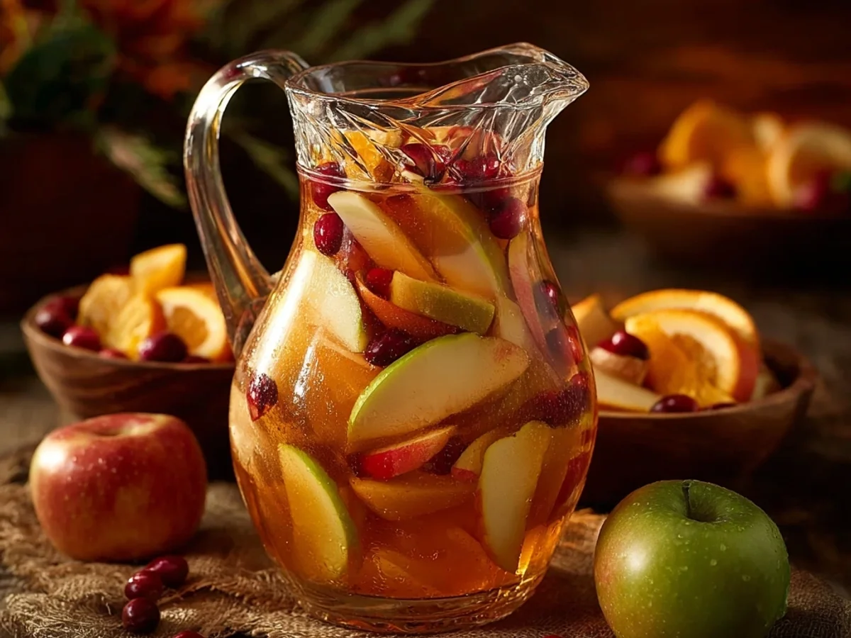 Apple Cider Sangria: My Autumn Gathering Drink - Featured Image