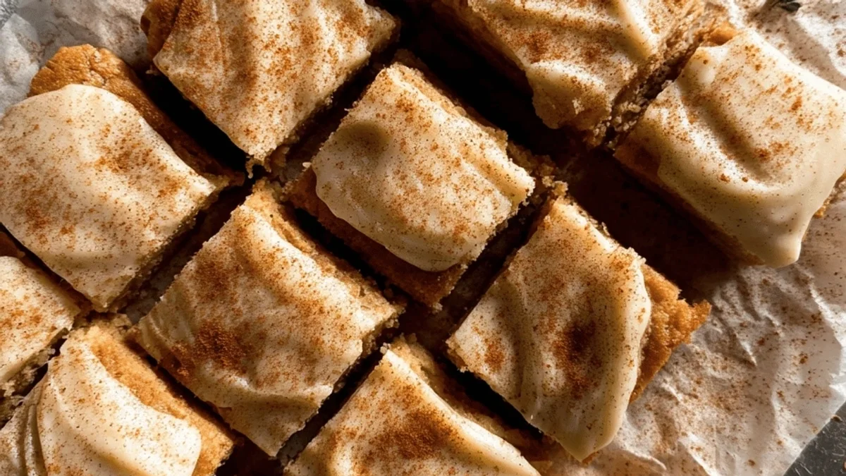 Apple Cinnamon Blondies: My Cozy Kitchen Obsession