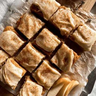Apple Cinnamon Blondies: My Cozy Kitchen Obsession