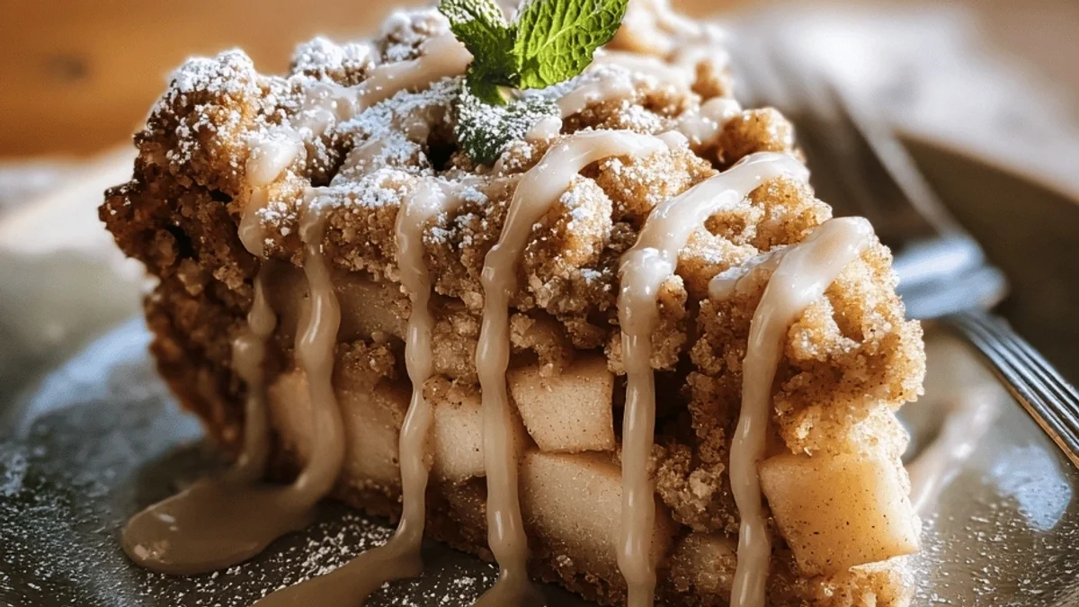 Apple Crumb Cake: My Go-To Cozy Dessert Recipe