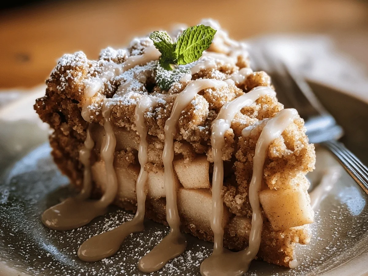 Apple Crumb Cake: My Go-To Cozy Dessert Recipe - Featured Image
