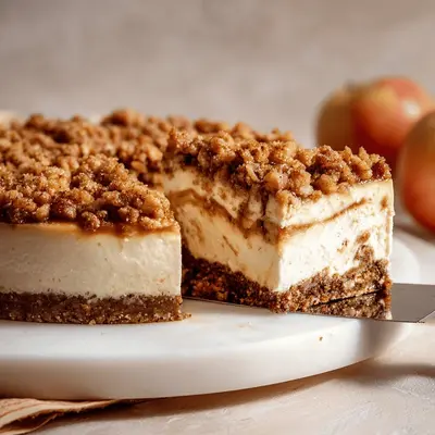 Apple Crumble Cheesecake: My Cozy Fall Favorite