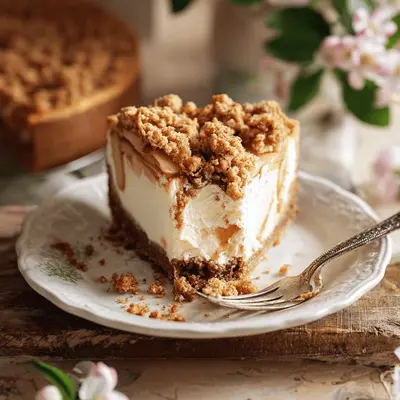 Apple Crumble Cheesecake Recipe: My Cozy Autumn Treat
