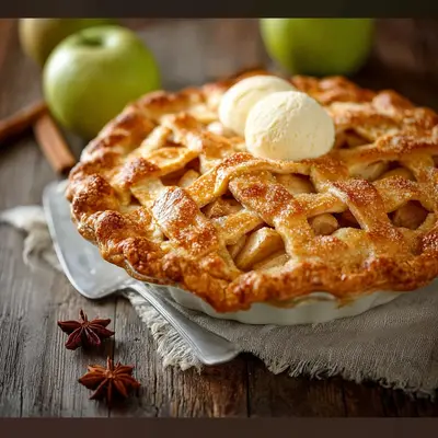 Apple Pie: Classic Homemade, Flaky Crust