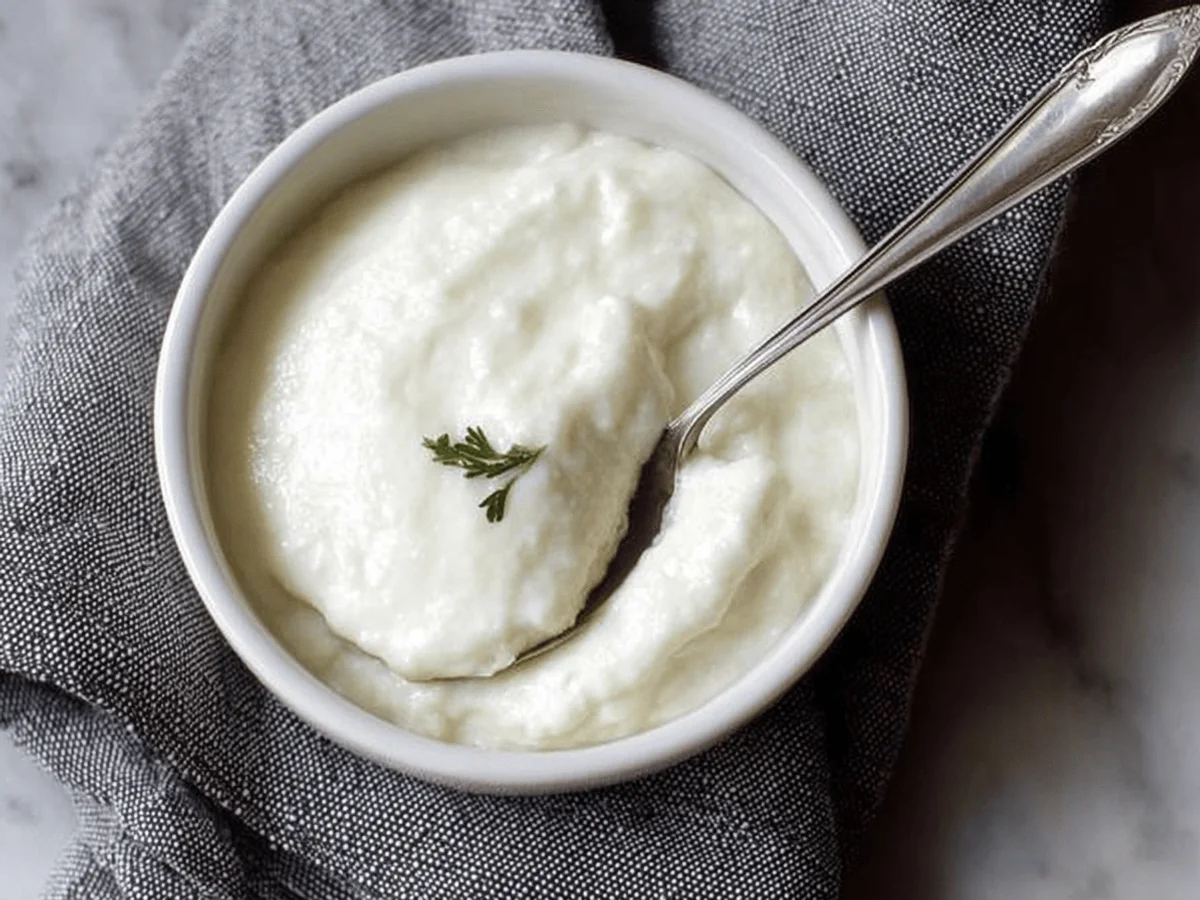 Authentic Lebanese Garlic Sauce – Creamy and Bold - Featured Image