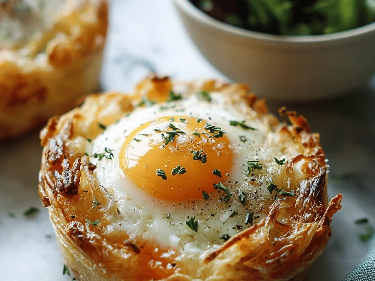 Baked Eggs Napoleon: Easy Brunch Delight - Featured Image