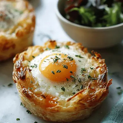 Baked Eggs Napoleon: Easy Brunch Delight