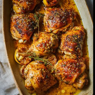 Baked Lemon Butter Chicken: Zesty & Tender