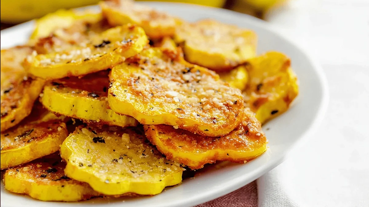 Baked Parmesan Yellow Squash Recipe You'll Love