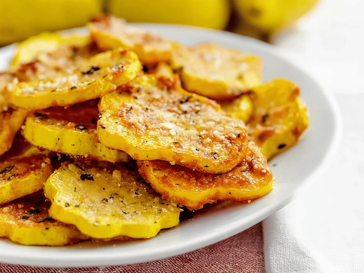 Baked Parmesan Yellow Squash Recipe You'll Love - Featured Image