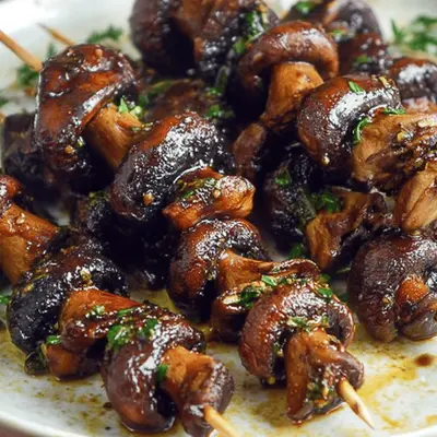 Balsamic Garlic Grilled Mushrooms Recipe: Easy & Delicious