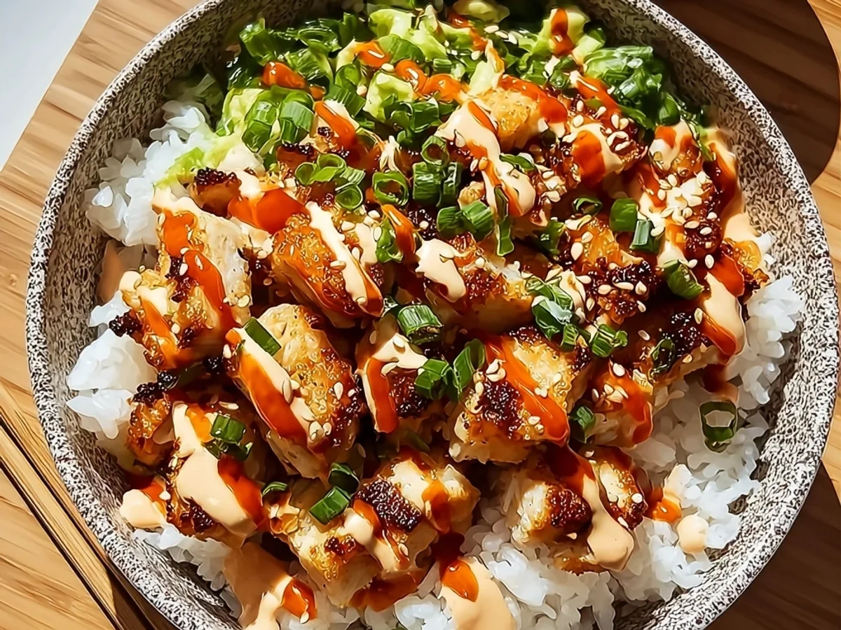 Bang Bang Chicken Bowl: Spicy, Creamy Weeknight Wonder - Featured Image