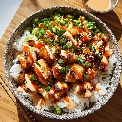 Bang Bang Chicken Bowl: Spicy, Creamy Weeknight Wonder