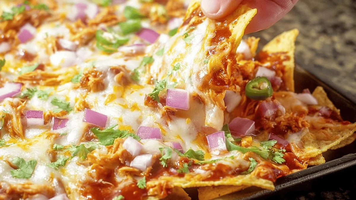 Barbecue Chicken Nachos – A Perfect Snack for Any Occasion
