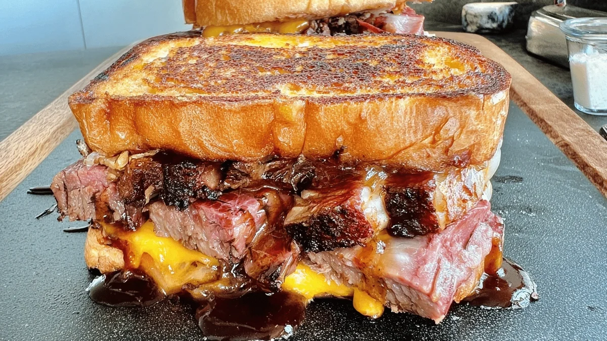 BBQ Brisket Melts: The Ultimate Comfort Food Sandwich