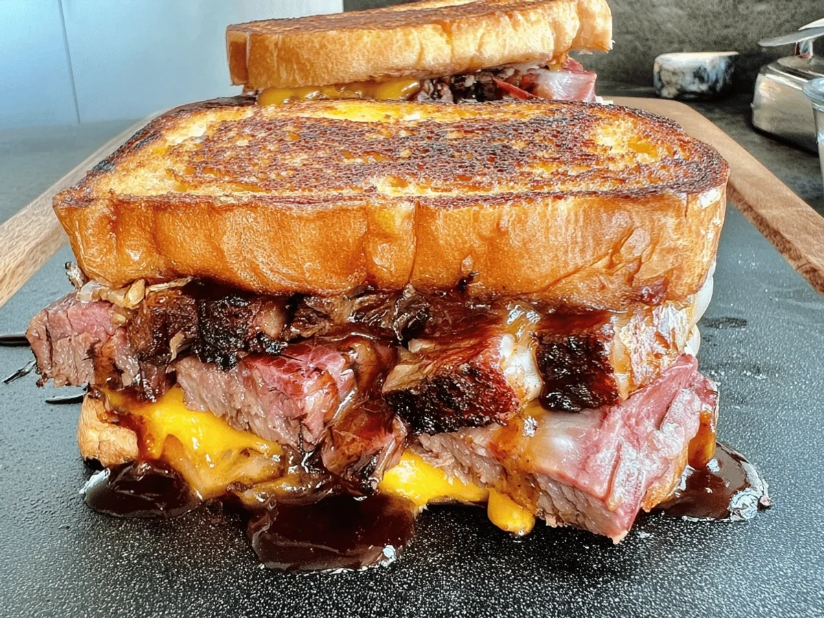 BBQ Brisket Melts: The Ultimate Comfort Food Sandwich - Featured Image