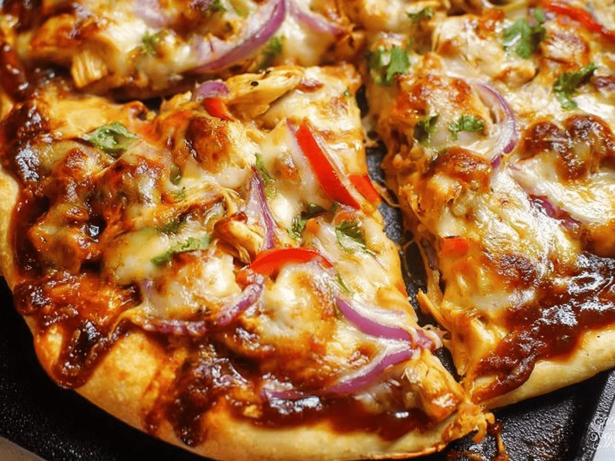Best BBQ Chicken Pizza Recipe for Dinner - Featured Image
