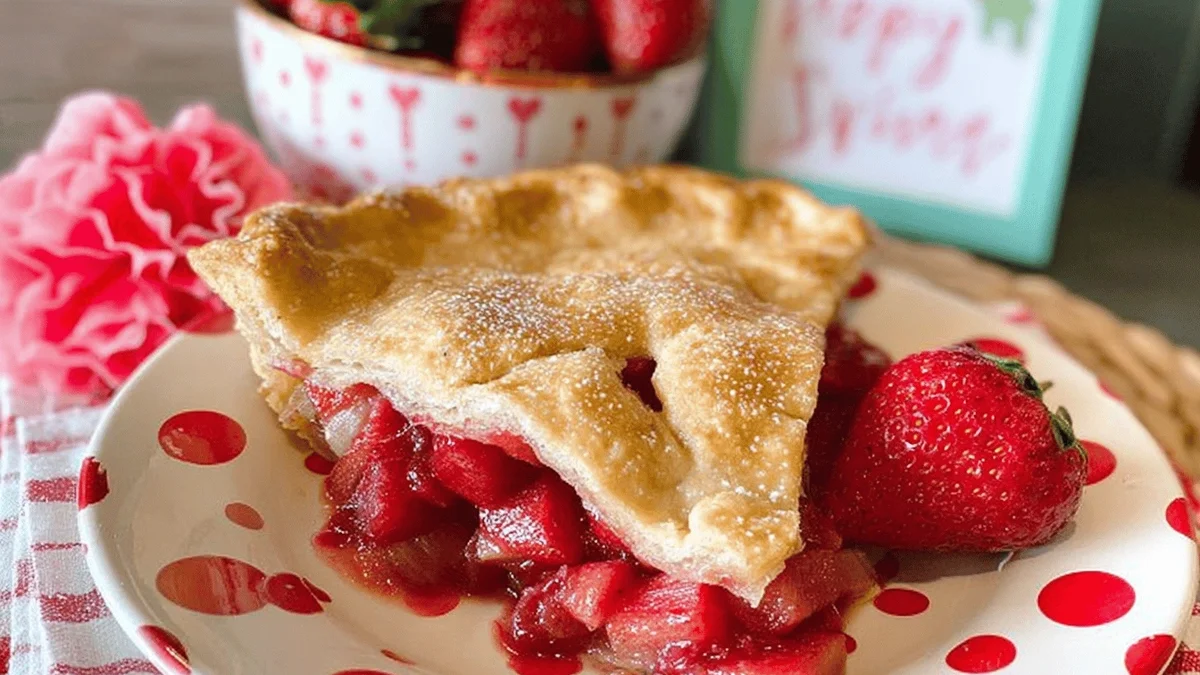 Best Strawberry Rhubarb Pie Recipe