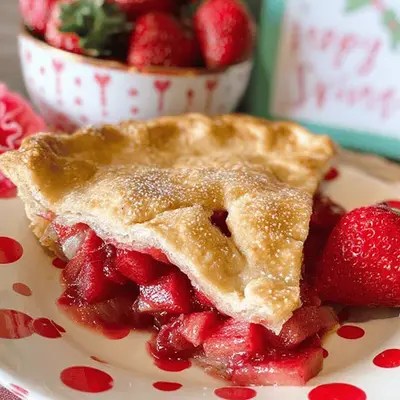 Best Strawberry Rhubarb Pie Recipe