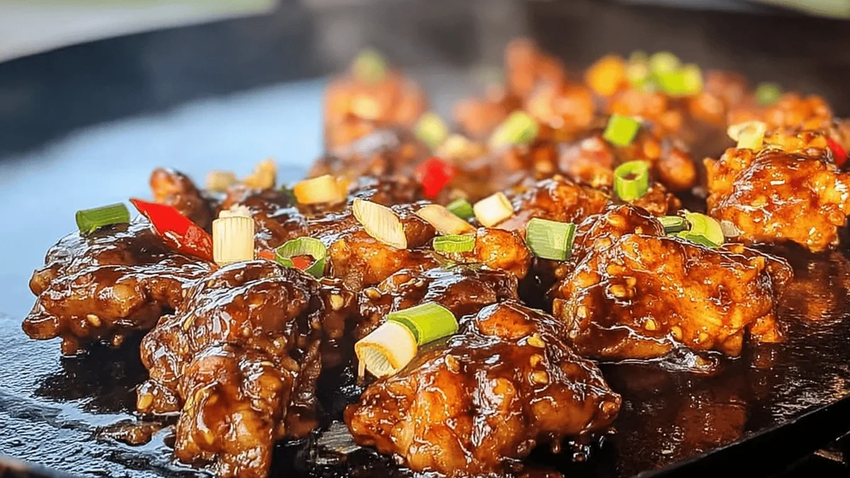 Blackstone Bourbon Chicken Griddle Recipe