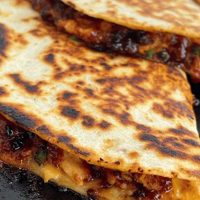 Blackstone Hot Honey BBQ Quesadillas Recipe