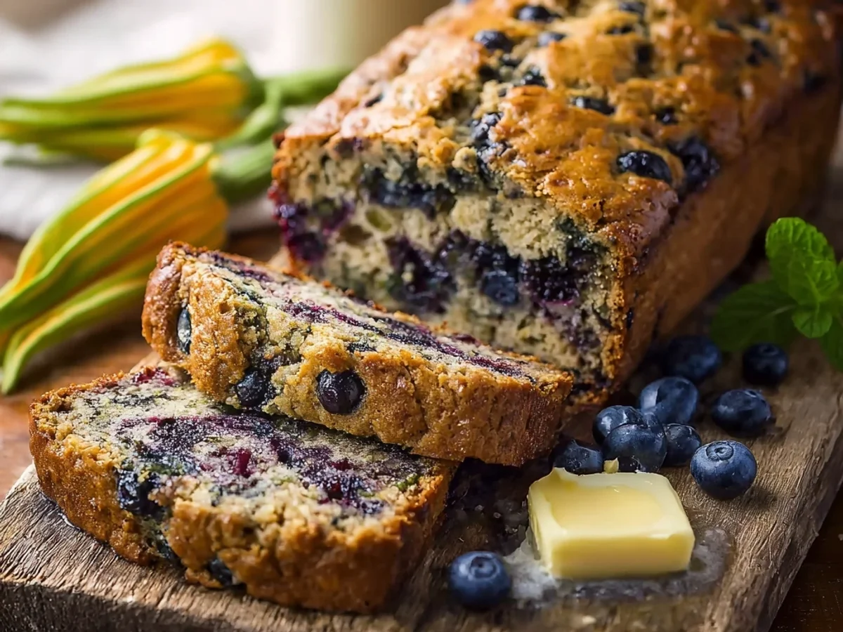 Blueberry Banana Zucchini Bread: My Garden-Fresh Loaf - Featured Image