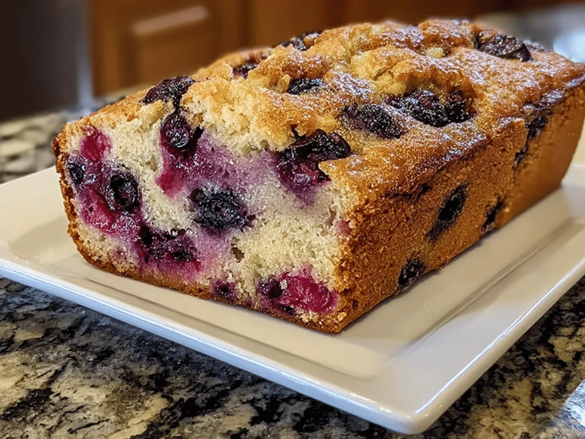 Blueberry Rhubarb Bread Recipe: A Sweet and Tangy Delight - Featured Image