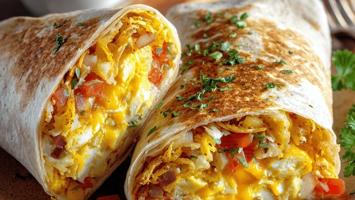 Breakfast Burrito With Hash Browns: My Go-To Recipe!