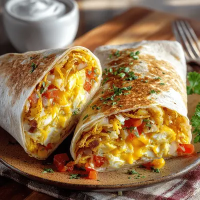 Breakfast Burrito With Hash Browns: My Go-To Recipe!