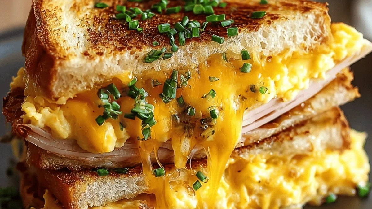 Breakfast Grilled Cheese with Eggs: My Cozy Morning Go-To