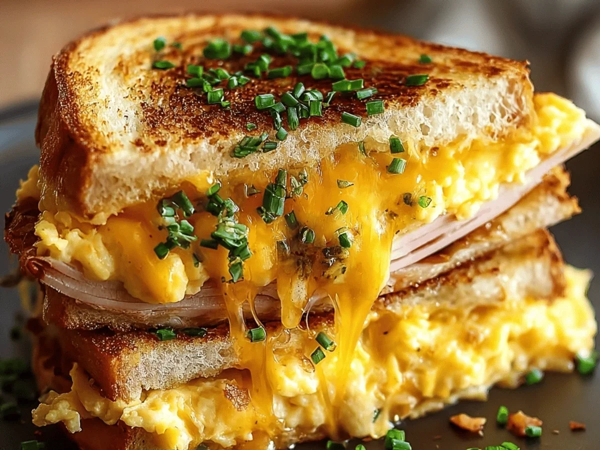 Breakfast Grilled Cheese with Eggs: My Cozy Morning Go-To - Featured Image