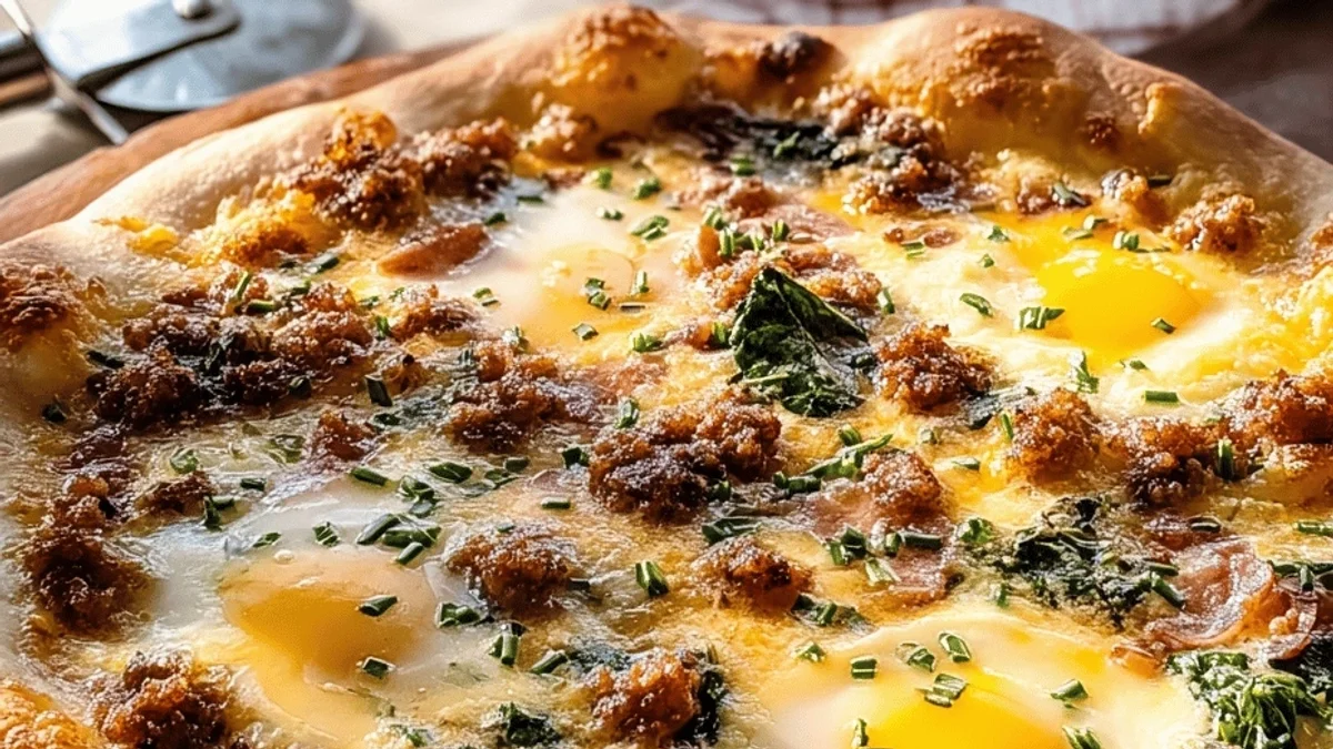 Breakfast Pizza: A Morning Delight Recipe