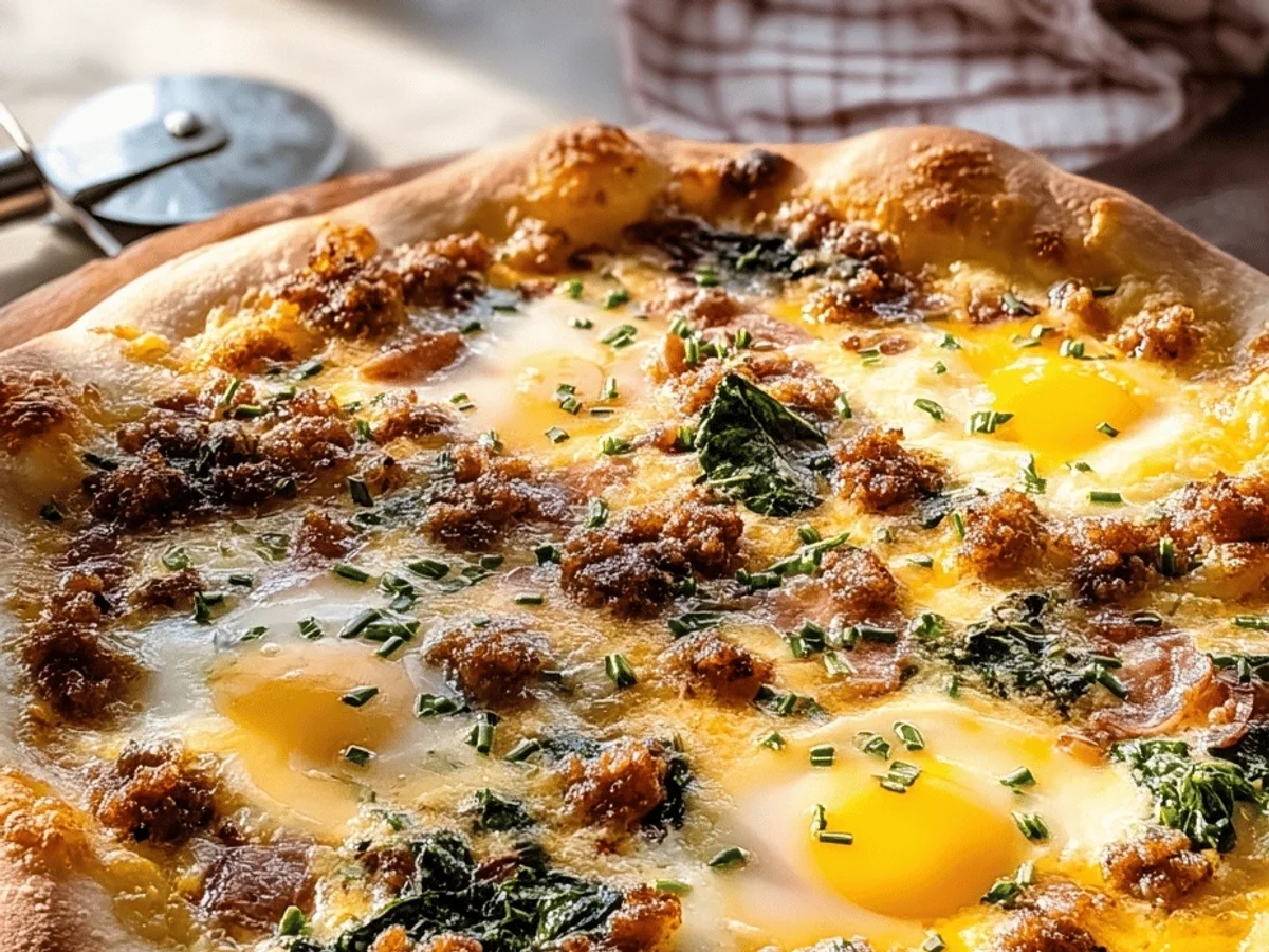 Breakfast Pizza: A Morning Delight Recipe - Featured Image