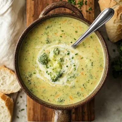 Broccoli Cheddar Soup: High Protein Recipe for Comfort