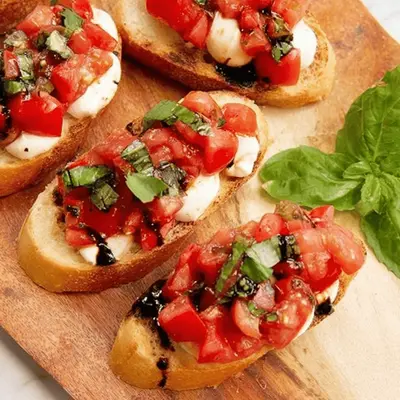 Bruschetta with Mozzarella: A Simple Italian Classic