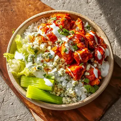 Buffalo Chicken Bowls: Easy Weeknight Meal