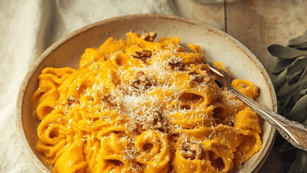 Butternut Squash Pasta Sauce: My Cozy Fall Favorite