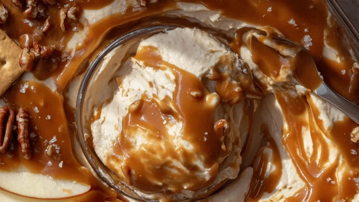 Caramel Apple Cheesecake Dip: Easy, Creamy Fall Treat