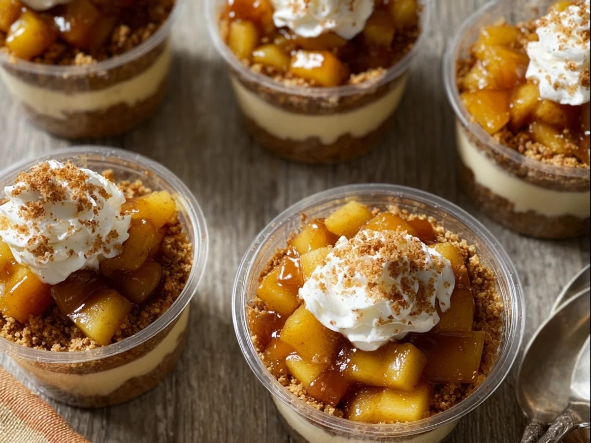 Caramel Apple Dessert Cups: Simple Layered Treat - Featured Image