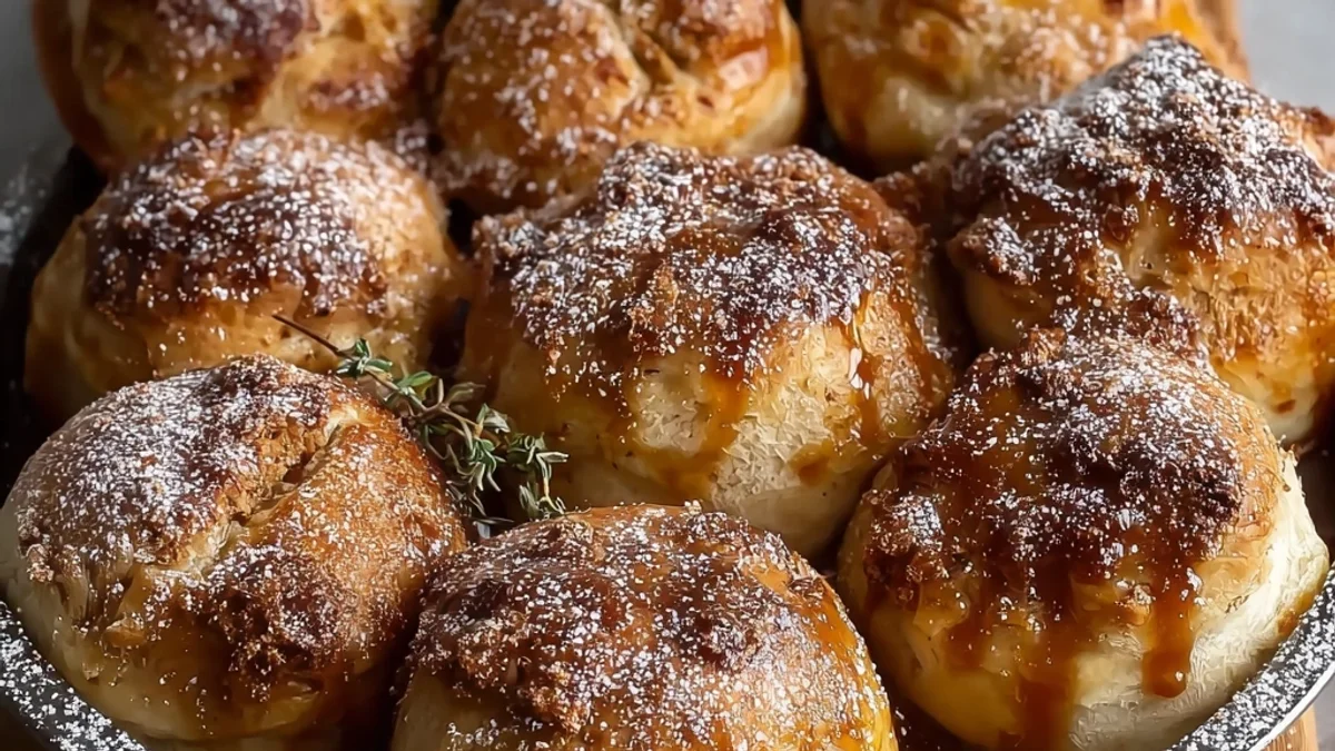 Caramel Apple Pie Bombs: Sweet Pockets of Fall Joy