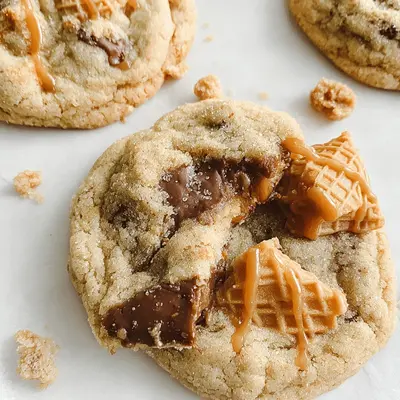 Caramel Cone Crunch Cookies Recipe: Sweetness Redefined
