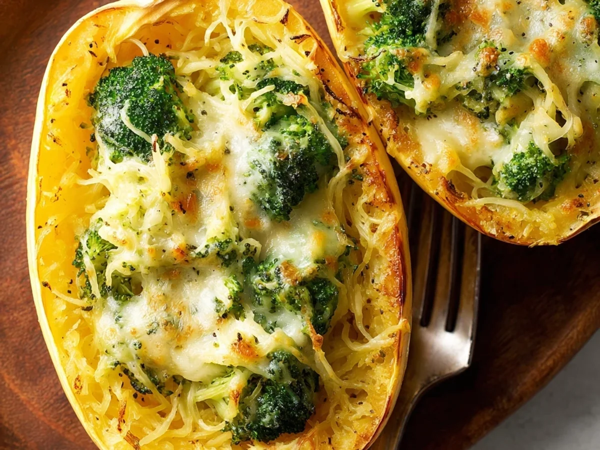 Cheesy Broccoli Spaghetti Squash Bake: Weeknight Winner - Featured Image