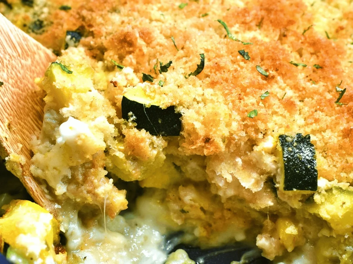 Cheesy Zucchini Squash Casserole Recipe to Savor - Featured Image